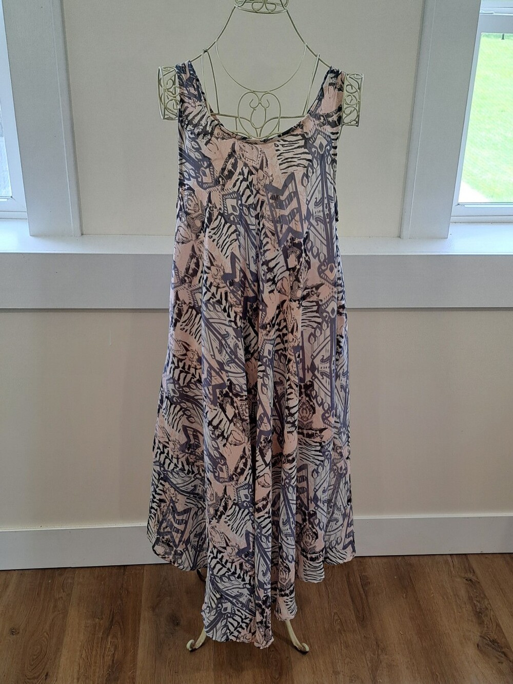 Y2K Highness Brand Boho Witchy Hippie Gypsy Flowy Magical Maxi Dress Size 16/18.